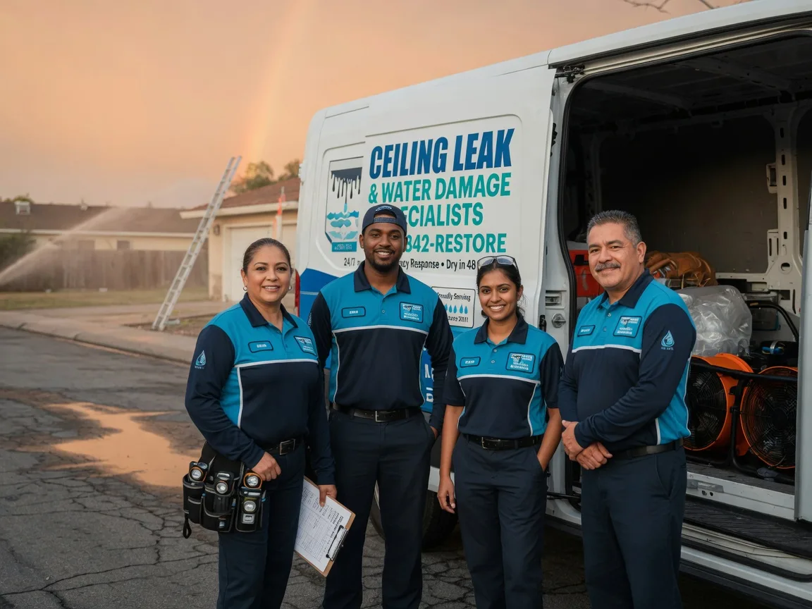 Ceiling Leak Cleanup company in East Freetown, MA