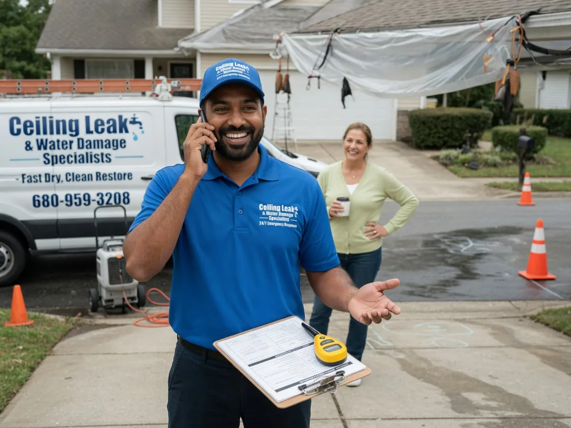 Ceiling Leak Cleanup East Freetown, MA FAQs